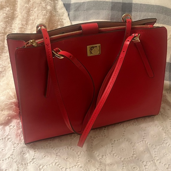 Antonio Melani Elegant Red Handbag - Main Image